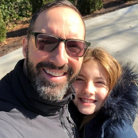 A picture of Loy Ann with her father, Tony Hale.
